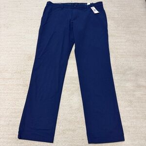 NWT Vineyard Vines Breaker Performance Pants Navy Blue Men's 38x34 Deep Bay